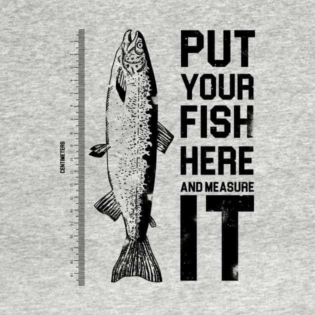 Amazing fish-sized t-shirt ideal for big fisherman by raidman84